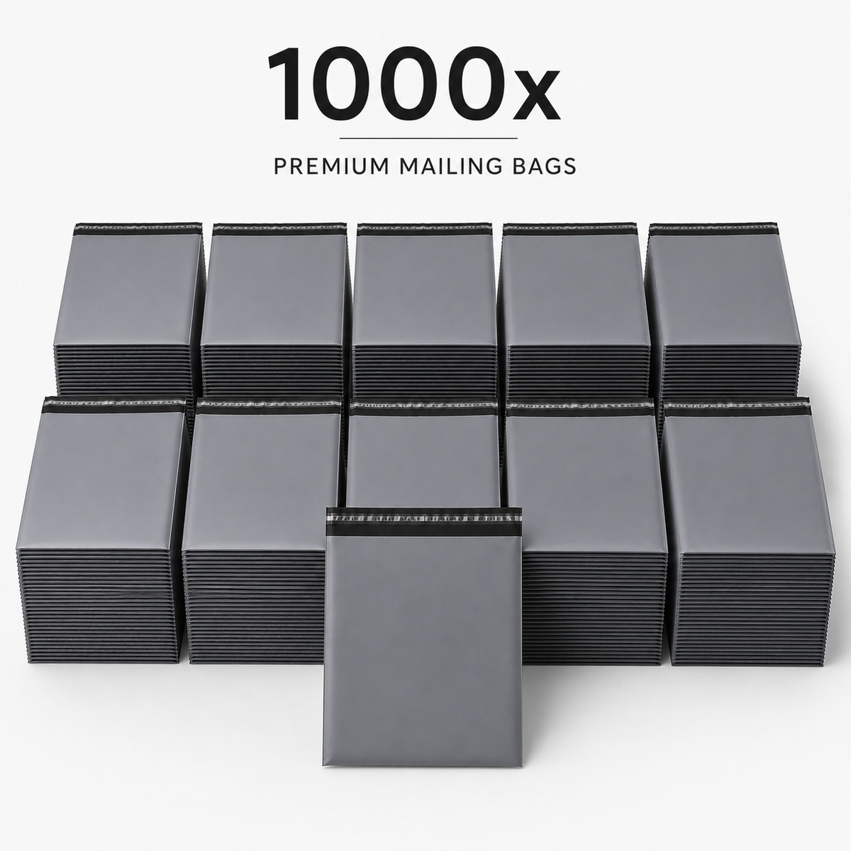 Core Packaging Ecommerce Mailing Bags (Grey)