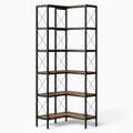 Core Packaging 6 Tier L Shaped Bookshelf