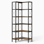 Core Packaging 6 Tier L Shaped Bookshelf