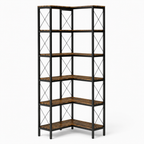 Core Packaging 6 Tier L Shaped Bookshelf
