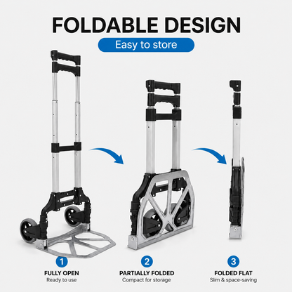 Heavy Duty Folding Hand Truck Trolley