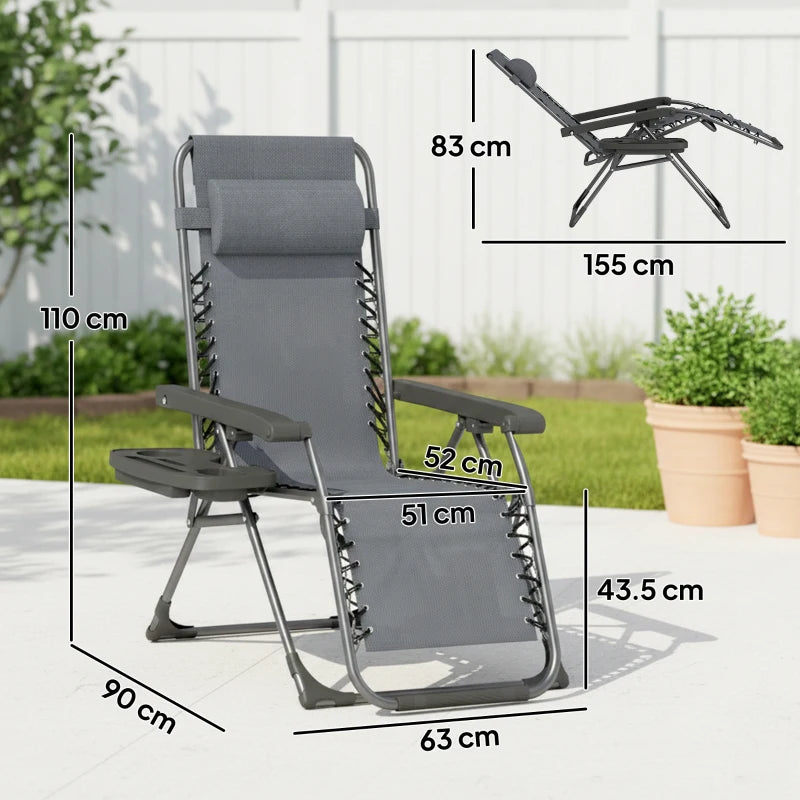 Core Packaging Zero Gravity Sunloungers (Set of 2)