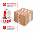 Core Packaging 48mm x 66M Fragile Tape