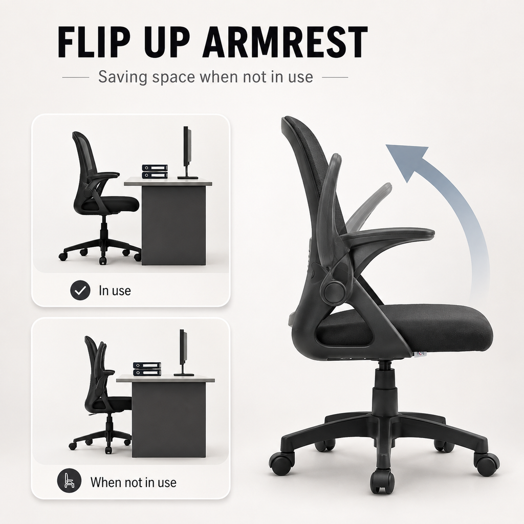 Core Packaging Breathable Mesh Office Chair
