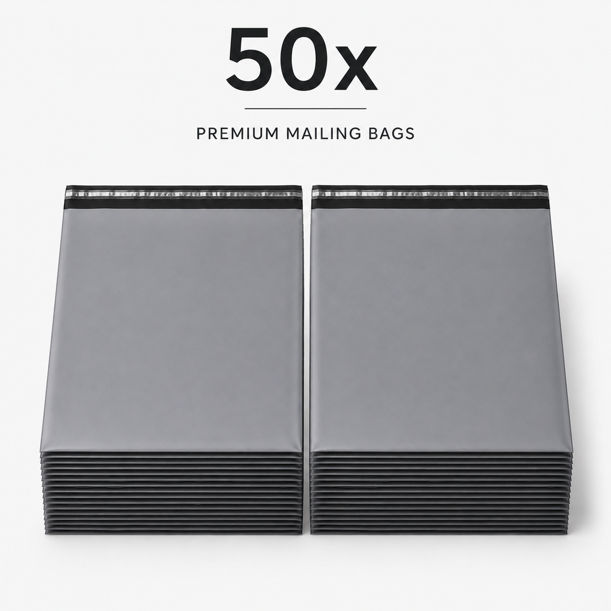 Core Packaging Ecommerce Mailing Bags (Grey)