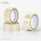 Core Packaging 24mm Parcel Tape (Cellotape)