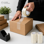 Core Packaging 24mm Parcel Tape (Cellotape)