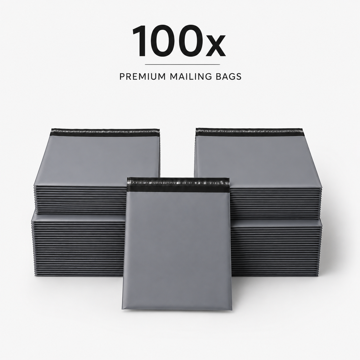 Core Packaging Ecommerce Mailing Bags (Grey)