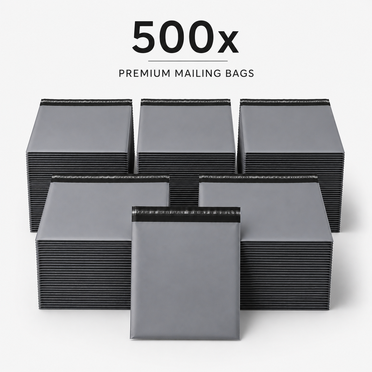 Core Packaging Ecommerce Mailing Bags (Grey)