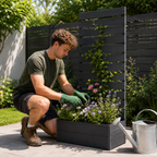 Core Packaging Garden Planter with Trellis