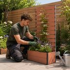 Core Packaging Garden Planter with Trellis