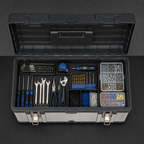 Core Packaging Stainless Steel Toolbox Set (3 Piece Set)