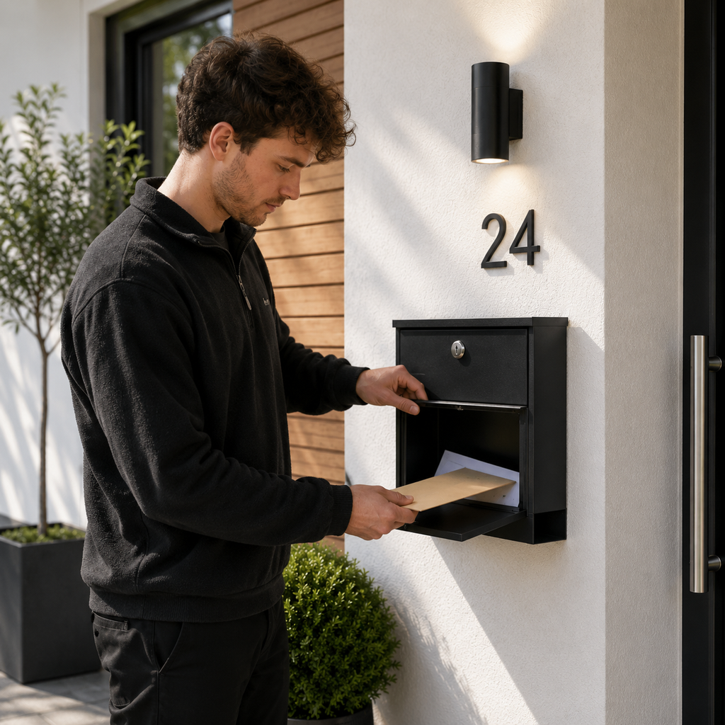 Core Packaging Wall Mounted Letterbox