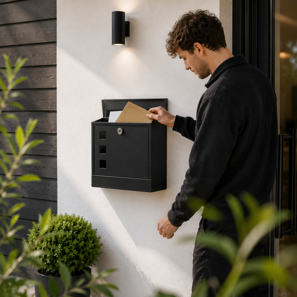 Core Packaging Wall Mounted Letterbox