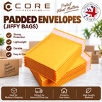 Core Packaging Padded Envelopes (Jiffy Bag)