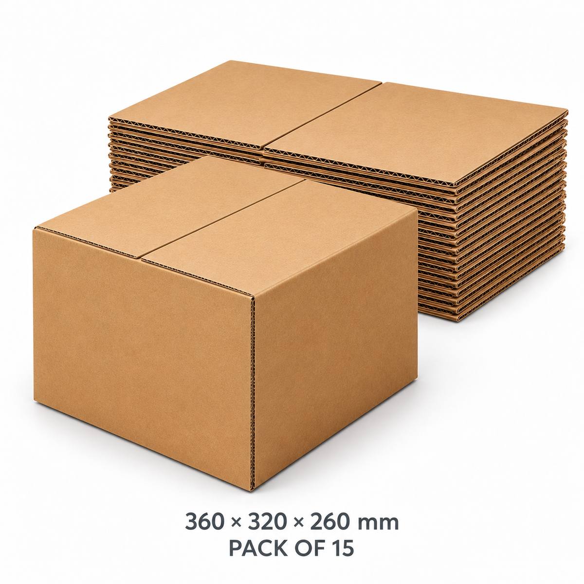 Core Packaging Extra Thick Boxes | 15 Pack