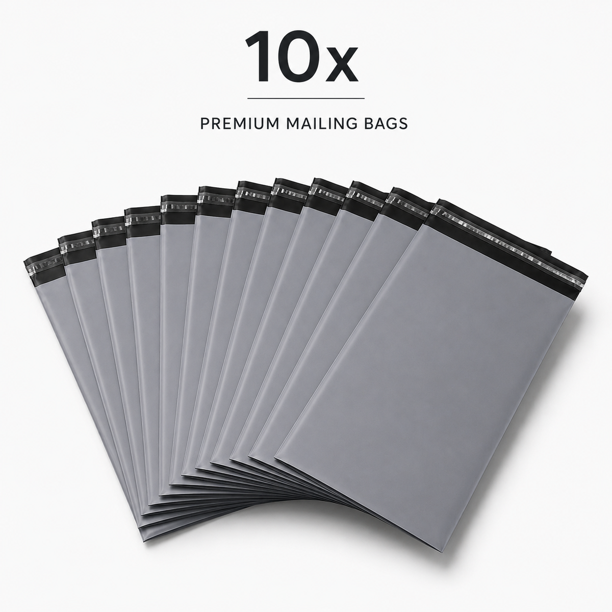 Core Packaging Ecommerce Mailing Bags (Grey)