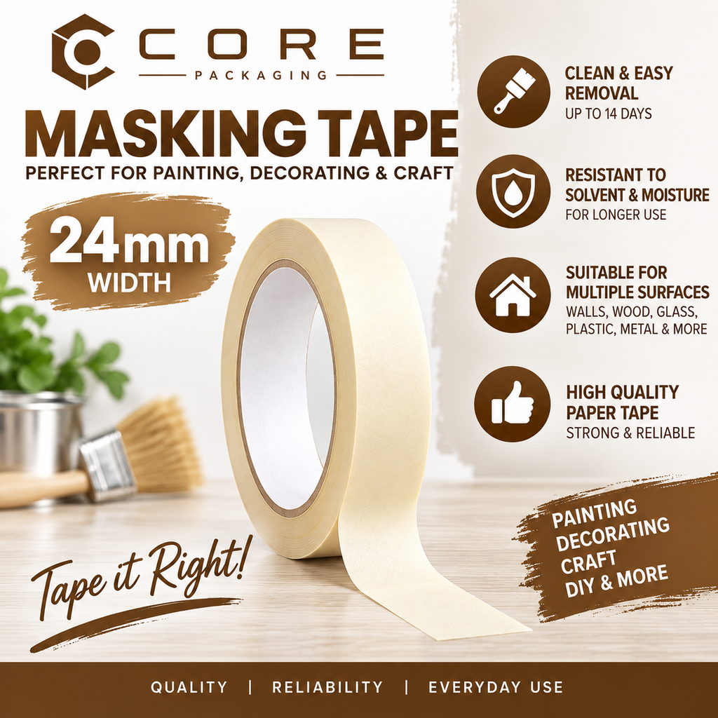 Core Packaging Masking Tape