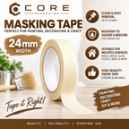 Core Packaging Masking Tape