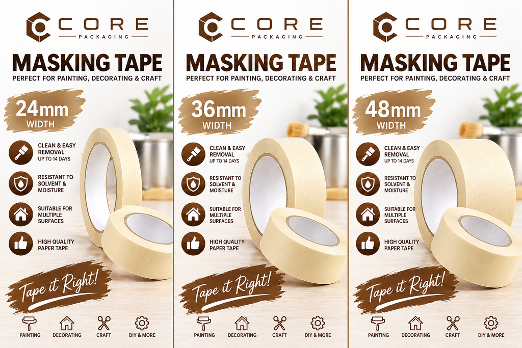 Core Packaging Masking Tape