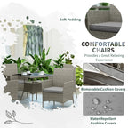 Core Packaging 4 Person Garden Dining Set