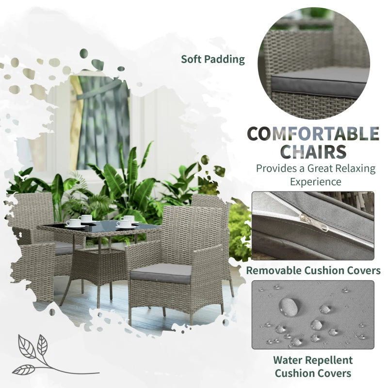 Core Packaging 4 Person Garden Dining Set