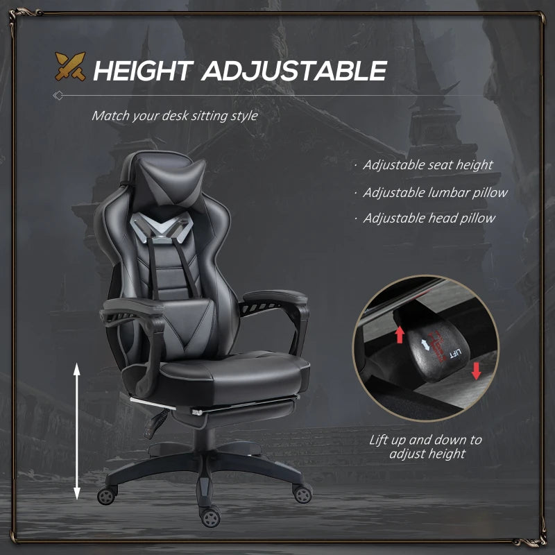 Core Packaging Leather Gaming Chair