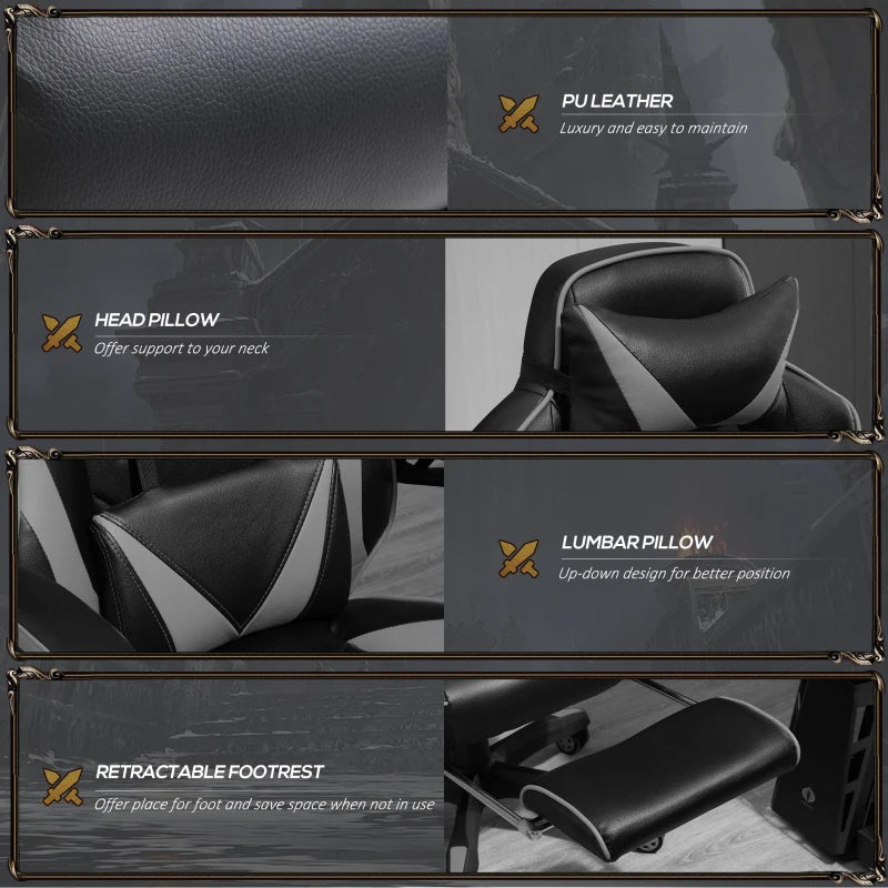Core Packaging Leather Gaming Chair