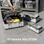 Core Packaging Stainless Steel Toolbox Set (3 Piece Set)
