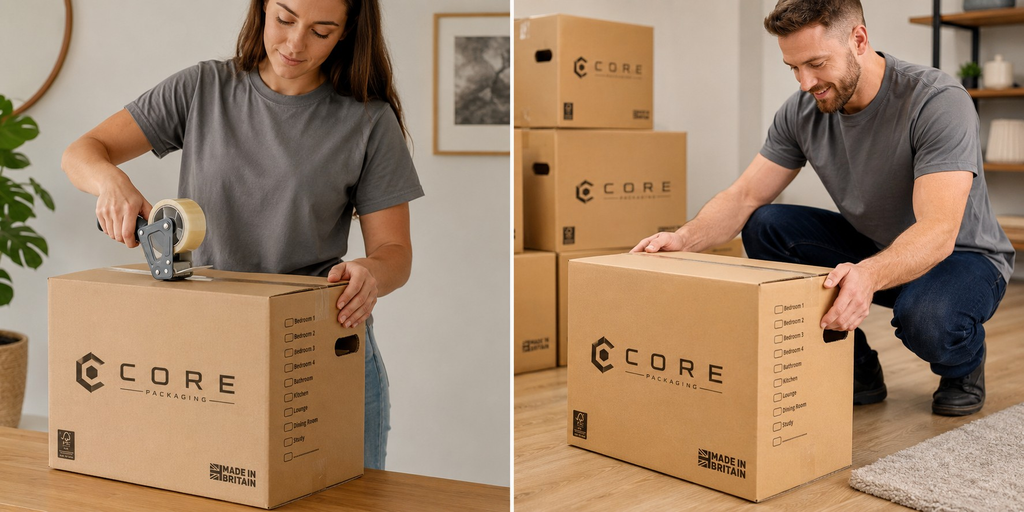 Core Packaging Large Moving Boxes (20 Pack)