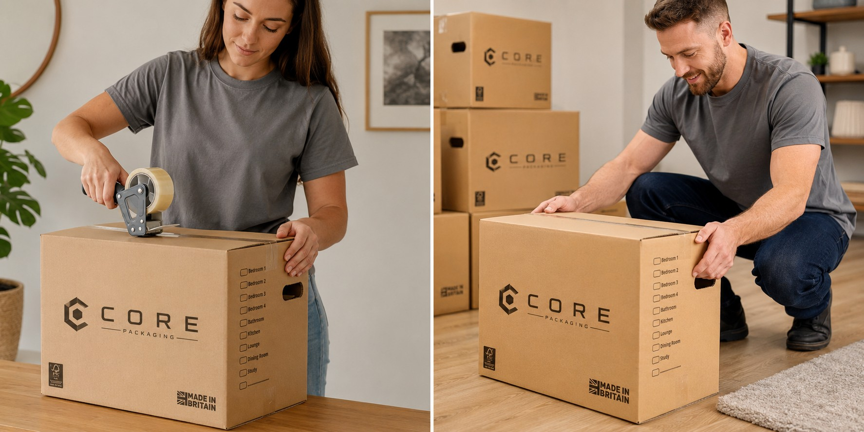 Core Packaging Large Moving Boxes (20 Pack)