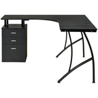 Core Packaging L Shaped Desk with Storage