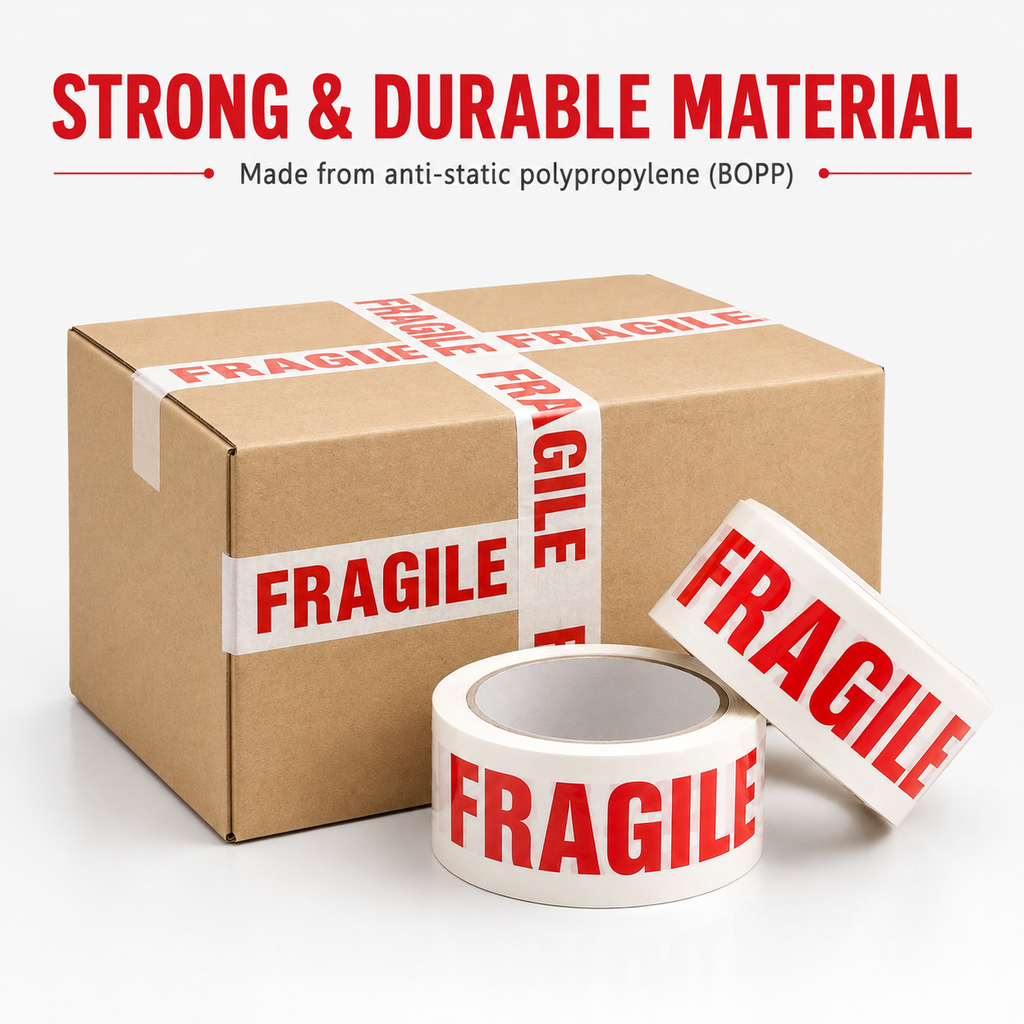 Core Packaging 48mm x 66M Fragile Tape