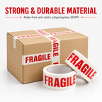 Core Packaging 48mm x 66M Fragile Tape