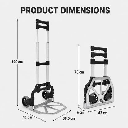 Heavy Duty Folding Hand Truck Trolley