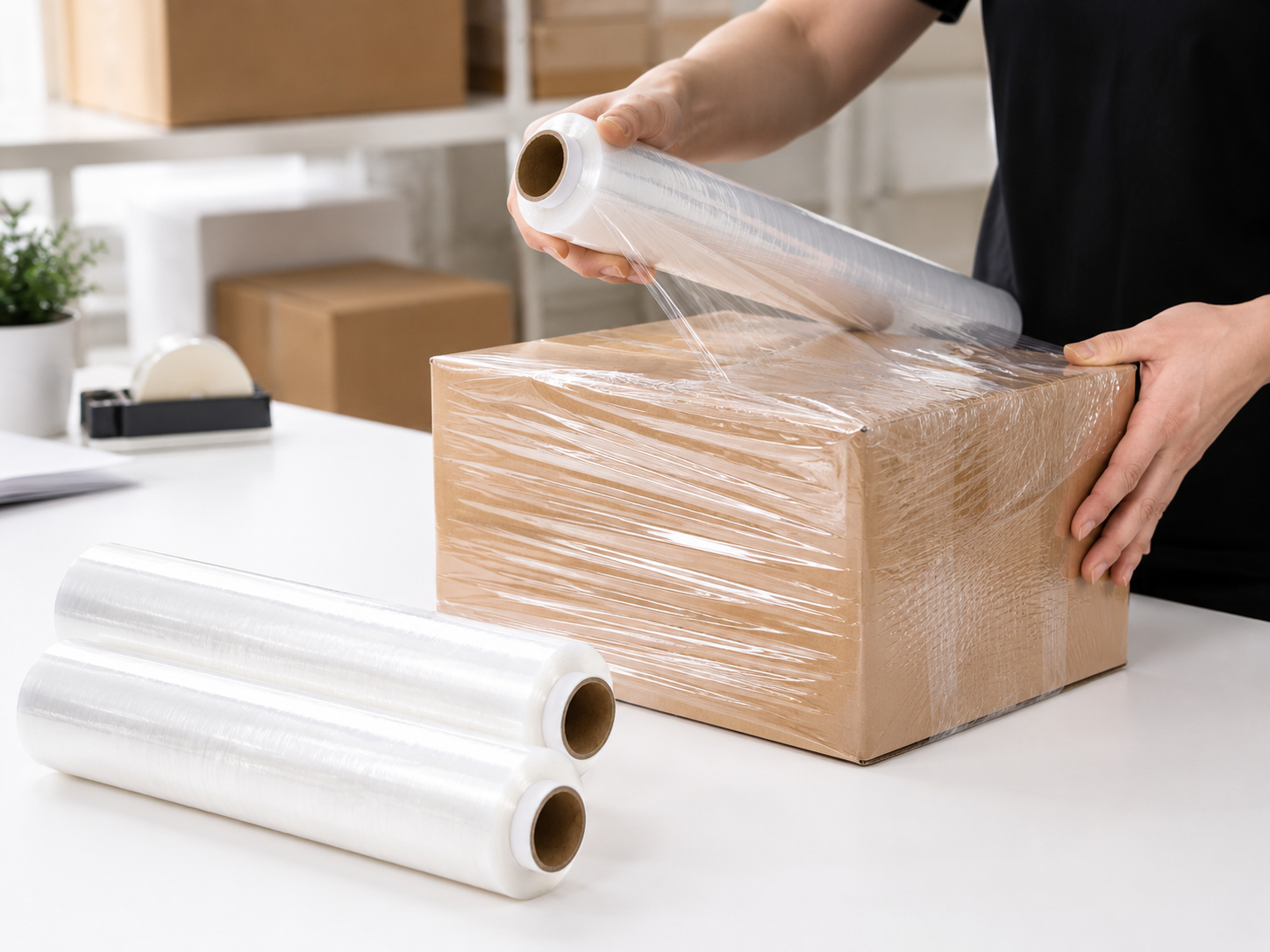 Pallet Wrap Strech Film (x6 Rolls)