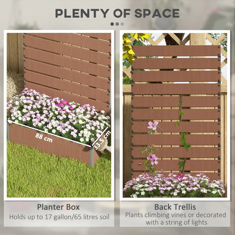 Core Packaging Garden Planter with Trellis