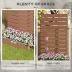 Core Packaging Garden Planter with Trellis