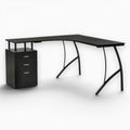 Core Packaging L Shaped Desk with Storage