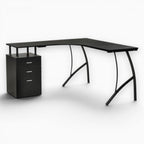 Core Packaging L Shaped Desk with Storage
