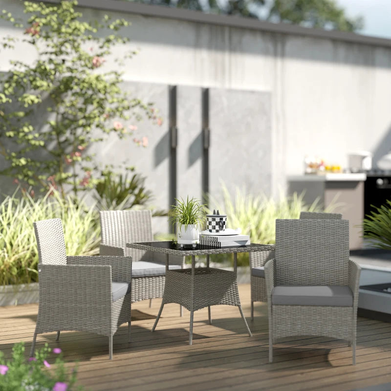 Core Packaging 4 Person Garden Dining Set