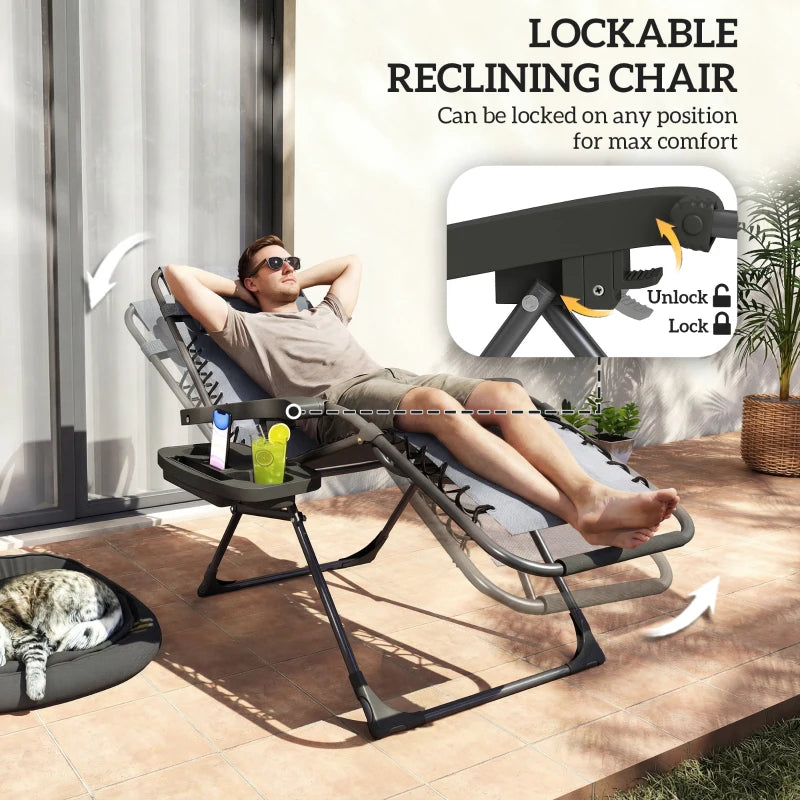 Core Packaging Zero Gravity Sunloungers (Set of 2)