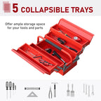 Core Packaging Portable Metal Tool Box