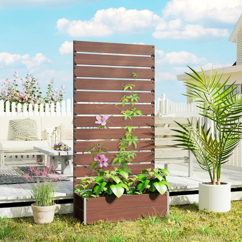 Core Packaging Garden Planter with Trellis