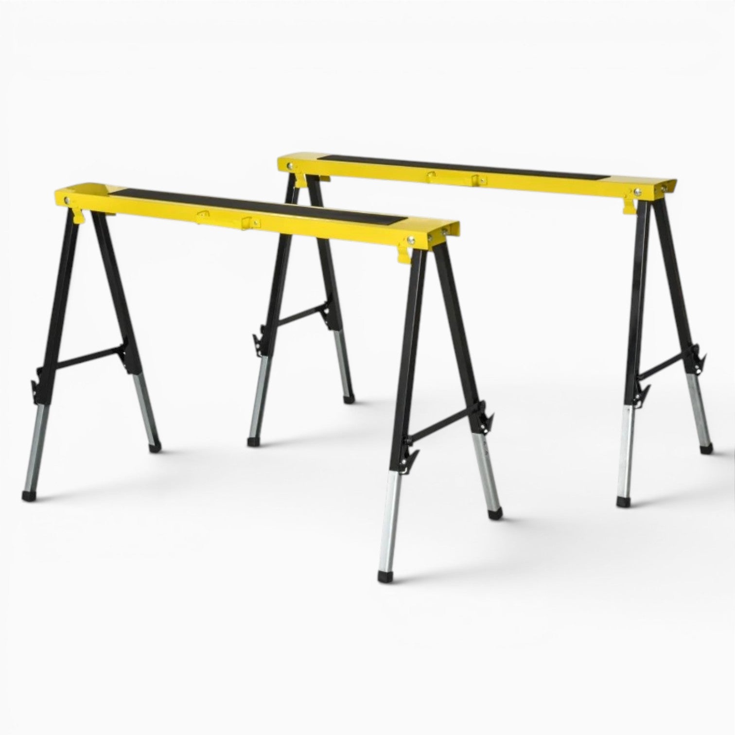 Core Packaging Folding Metal Saw Horse (2 Units)